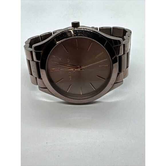 Michael Kors Slim Runway MK3418 Women\'s Stainless Steel Analog Dial Watch JNA426 main image 10